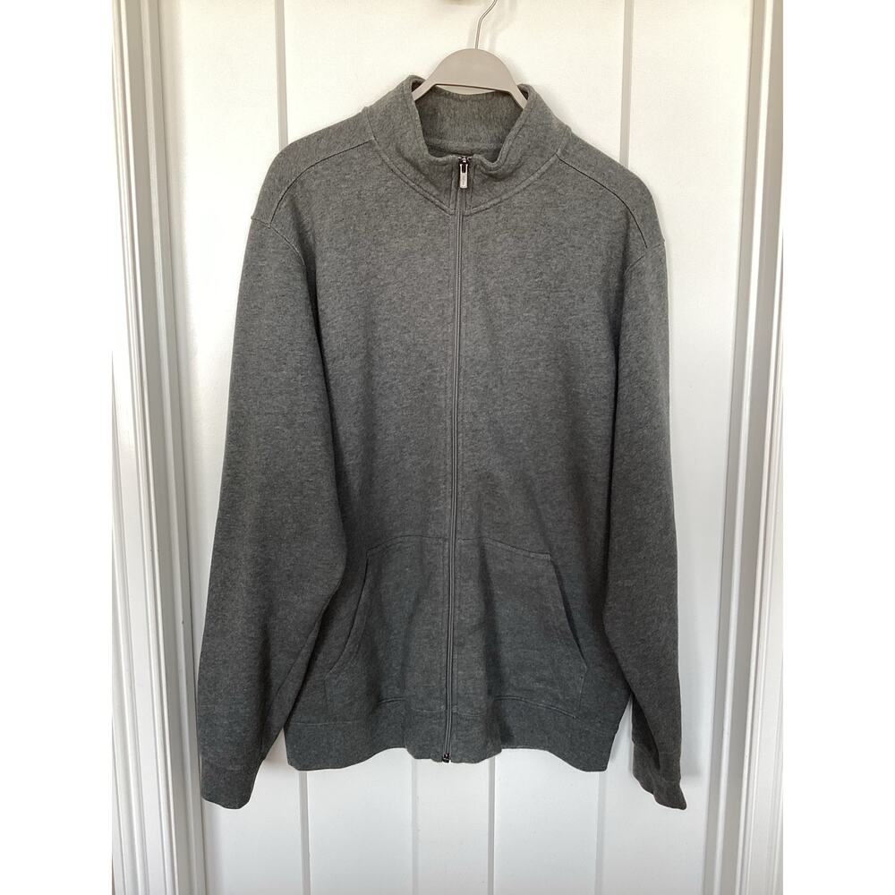 L.l.bean Men Jacket Katahdin Iron Works Rugged Outdoor Gray‎ Size Large Tall